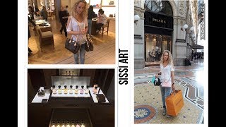 VLOG SHOPPING IN MILANO Louis vuitton Tiffany Chanel [upl. by Airamas665]