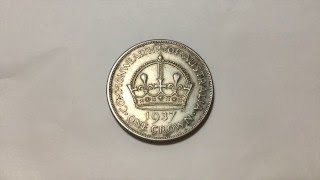 Picked up a 1937 Australia One Crown [upl. by Jenine]