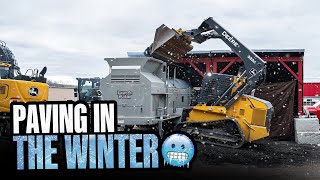 WHAT DO YOU GUYS DO ALL WINTER  Asphalt Recycling w American Pavement [upl. by Scibert777]