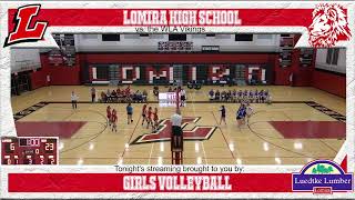 Lomira Varsity Volleyball v WLA [upl. by Eylsel]