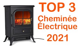 TOP 3  Meilleure Cheminée Électrique 2021 [upl. by Nortad]