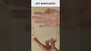 Homemade Bioplastic  potato starch recipe [upl. by Jarvey348]