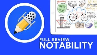 Notability Review Popular iOS NoteTaking App Tour 2019 [upl. by Ynittirb536]