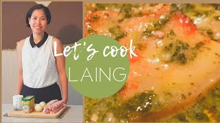 Kale or Grünkohl with Coconut Milk  Recipe  LAING with Kale [upl. by Oxley178]