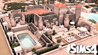 Tartosa Lounge  Restaurant  No CC  The sims 4  Stop motion Speed build [upl. by Yessac]