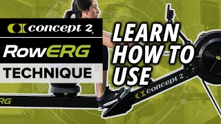 Correct Rowing Machine Technique Improve Your Rowing  Concept2 [upl. by Soisatsana518]