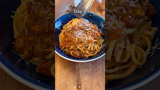 Pasta bolognese🍝 chef cooking food pasta [upl. by Allsopp]