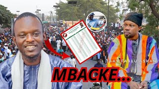 🔴DIRECT STADE DE MBACKE  GRAND MEETING DE SONKO BAYE FALLOU REWMI [upl. by Trefor]