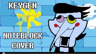 KEYGEN  Minecraft Noteblock Cover [upl. by Assena102]