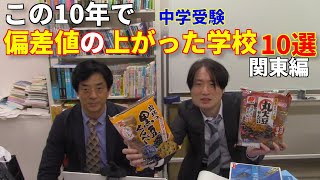 この10年で偏差値の上がった学校10選関東編【中学受験】 [upl. by Oetomit]