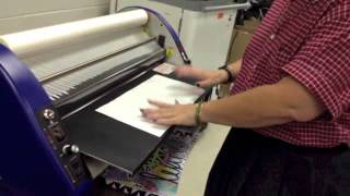 Laminator Instructions [upl. by Kenwood]