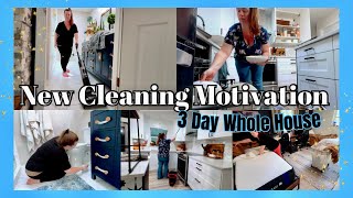 3 Day Extreme Whole House Cleaning Motivation 🧼 Clean With Me [upl. by Armstrong]