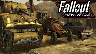 Every Drivable Vehicle in Fallout New Vegas [upl. by Anelegna]