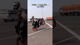 bike bike viralvideos viralvideos bikelife bikeride bikelovers mt15lovers superbike [upl. by Refinnaj623]