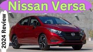 Nissan Versa 2024 Review [upl. by Ydneh]