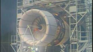 Wide Body BladeOut Jet Engine Test [upl. by Goldshlag]