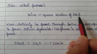 Chloralkali process  preparation of NaOH  brine solution  preparation of NaOH from NaCl [upl. by Haimehen21]