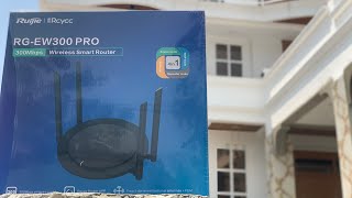 RuijieReyee Home Router Series RGEW300Pro Wireless Repeater Mode [upl. by Ninaj]