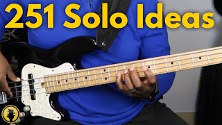 Be More Confident when Soloing  251 Solo Techniques for Beginners  Darics Bass Lessons [upl. by Runkel]