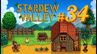 LA NIEVE NO NOS PARARA TENEMOS MUCHO DINERO PARA PODER SUBSISTIR  Episodio 34  Stardew Valley [upl. by Nonez]