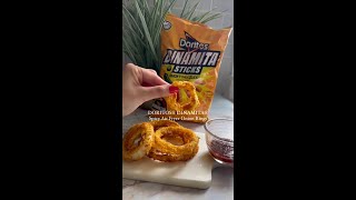 if you havent tried Spicy Air Fryer Onion Rings yet wyd [upl. by Llig]