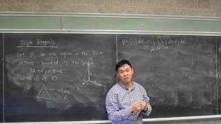 Introduction to triple integral finding bounds [upl. by Toiboid]