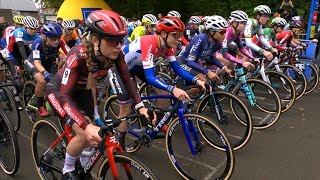 Cyclocross Lokeren Women Elite 50fps 10 Nov 2024 [upl. by Aikkin]