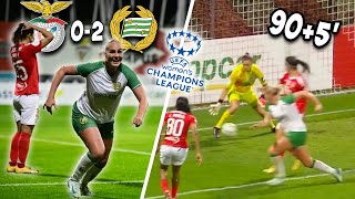 SL BENFICA 02 HAMMARBY IF  HIGHLIGHTS [upl. by Lednew769]