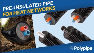 Preinsulated Pipe for Heat Networks  Heating Homes of the Future [upl. by Eelirrem]