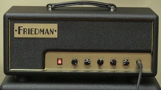 Friedman PT20 Tube Amplifier Review by Sweetwater Sound [upl. by Ahsinek727]