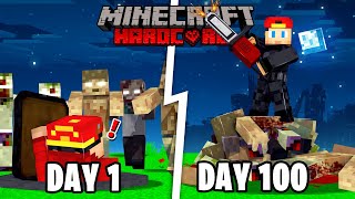 100 Hari Duo Minecraft Zombie Apocalypse [upl. by Tolliver]