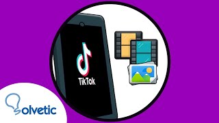 🖼 Cómo hacer un TikTok con FOTOS de GALERÍA y VIDEOS [upl. by Auqeenahs]