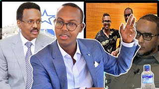 Farmaajo Fahad Iyo Prof Ingiriis oo Qatar ku balamay Muxuu hore uga yiri Nimankaan [upl. by Gem]