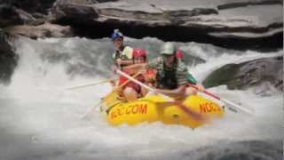 Chattooga Whitewater River Rafting with NOC [upl. by Ahseihs]