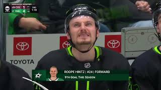 Roope Hintz 10 vs Colorado [upl. by Mall]