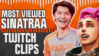 20 MOST VIEWED SINATRAA TWITCH CLIPS  Overwatch League [upl. by Steffen]