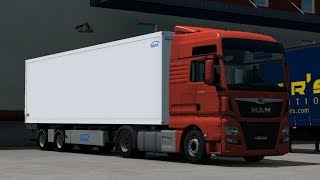 ETS2  MAN TGX 18400  Trip Zrenjanin  Ruse [upl. by Ormsby]