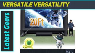 Inflatable Movie Screen Outdoor  Front and Rear Projection for Ultimate Movie Nights [upl. by Castra783]