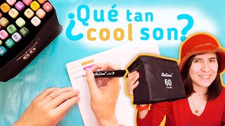 Pongo a prueba los marcadores base alcohol  📦Unboxing TOUCHCOOL 60  Madaí Mamaco [upl. by Runck]