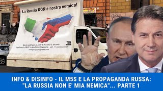 INFO amp DISINFO IL M5S E LA PROPAGANDA RUSSA quotLA RUSSIA NON E MIA NEMICAquot SU ROMA Parte 1 [upl. by Dnalrag]