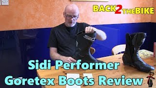 Sidi Performer GoreTex Boot Review [upl. by Joao8]