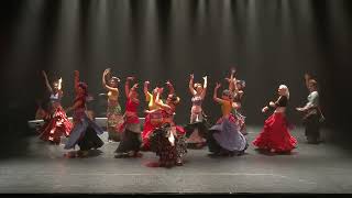 ״Psantasher” Gypsy Tribal Fusion Bellydance by Sahara amp Binyamina Group [upl. by Rot]