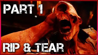 NukaDud Plays DOOM  Part 1  Rip amp Tear [upl. by Stead97]