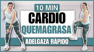 CARDIO QUEMAGRASA PARA ADELGAZAR RÁPIDO  IDEAL PARA BAJAR DE PESO RAPIDAMENTE  NatyGlossGym [upl. by Pulchia]