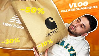 VLOG ACHATS SOLDES AU VILLAGE DE MARQUES Carhartt New Balance [upl. by Sachs]