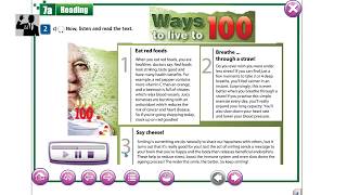 On Screen B1 Ways to live to 100 Chapter 7A [upl. by Julee]