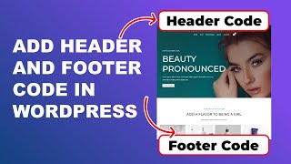 Add Headers and Footer Scripts to WordPress for FREE [upl. by Artiek]