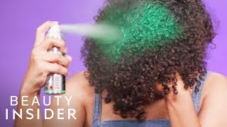 We Tested 4 Temporary Hair Color Sprays That Change Your Hair Color In Seconds [upl. by Let]