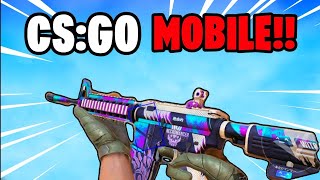 I played CSGO MOBILE before valorant mobile [upl. by Etnuhs]