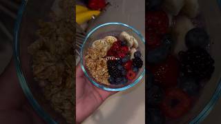 HomeMade Açaí Bowls Happy Hour Cooking At Home WholeFoods Iced Latte shorts fyp foryou reels [upl. by Margit]